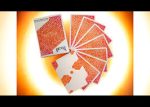 ORANGE BUMP NEON PLAYING CARDS - Image 3