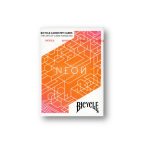 ORANGE BUMP NEON PLAYING CARDS