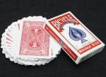 BICYCLE BRIDGE SIZE PLAYING CARDS - RED - Image 4