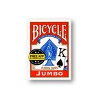 BICYCLE JUMBO INDEX PLAYING CARDS - RED