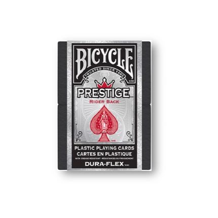BICYCLE PRESTIGE PLAYING CARDS - RED