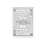 STAR WARS LIGHT SIDE SILVER EDITION PLAYING CARDS - WHITE - Image 2