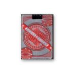 RED TRANSPARENT PLAYING CARDS - Image 2
