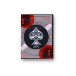 RED TRANSPARENT PLAYING CARDS