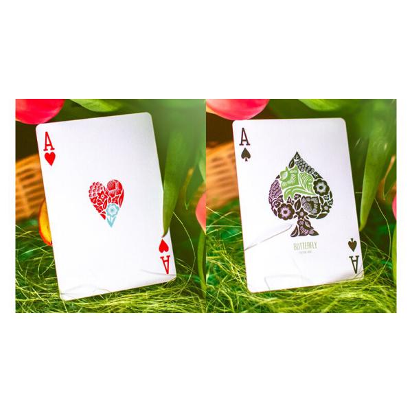 BUTTERFLY SEASONS PLAYING CARDS MARKED – SPRING – Bicycle Cards Pakistan