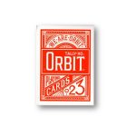 ORBIT TALLY HO CIRCLE BACK PLAYING CARDS - RED