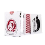 WHITE LIONS TOUR RED REVERSE PLAYING CARDS - Image 3