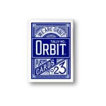 ORBIT TALLY HO CIRCLE BACK PLAYING CARDS - BLUE