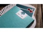 CHERRY CASINO PLAYING CARDS - TROPICANA TEAL - Image 3