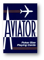 AVIATOR PLAYING CARDS - BLUE