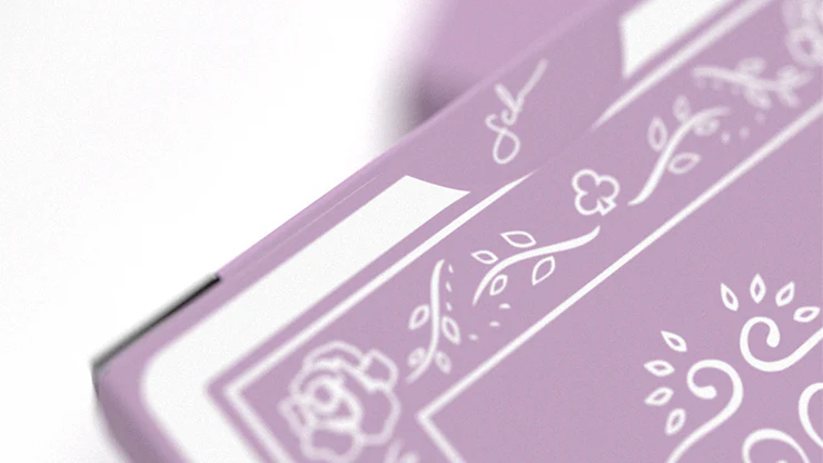 BLACK ROSES LAVENDER (MARKED) EDITION PLAYING CARDS - Image 5