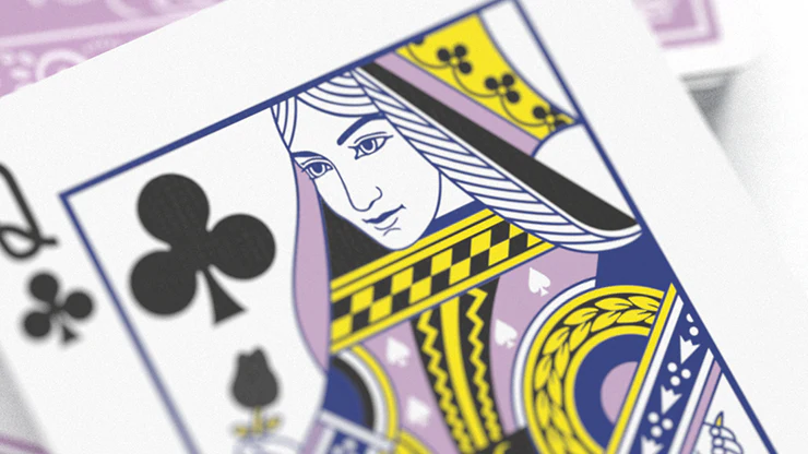 BLACK ROSES LAVENDER (MARKED) EDITION PLAYING CARDS - Image 3