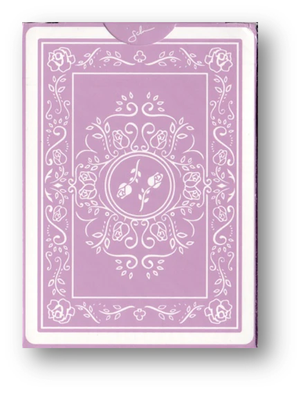 BLACK ROSES LAVENDER (MARKED) EDITION PLAYING CARDS - Image 2