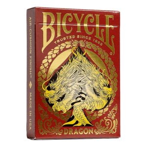 BICYCLE DRAGON RED PLAYING CARDS